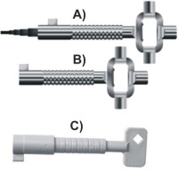 Metallprofilzylinderschließer